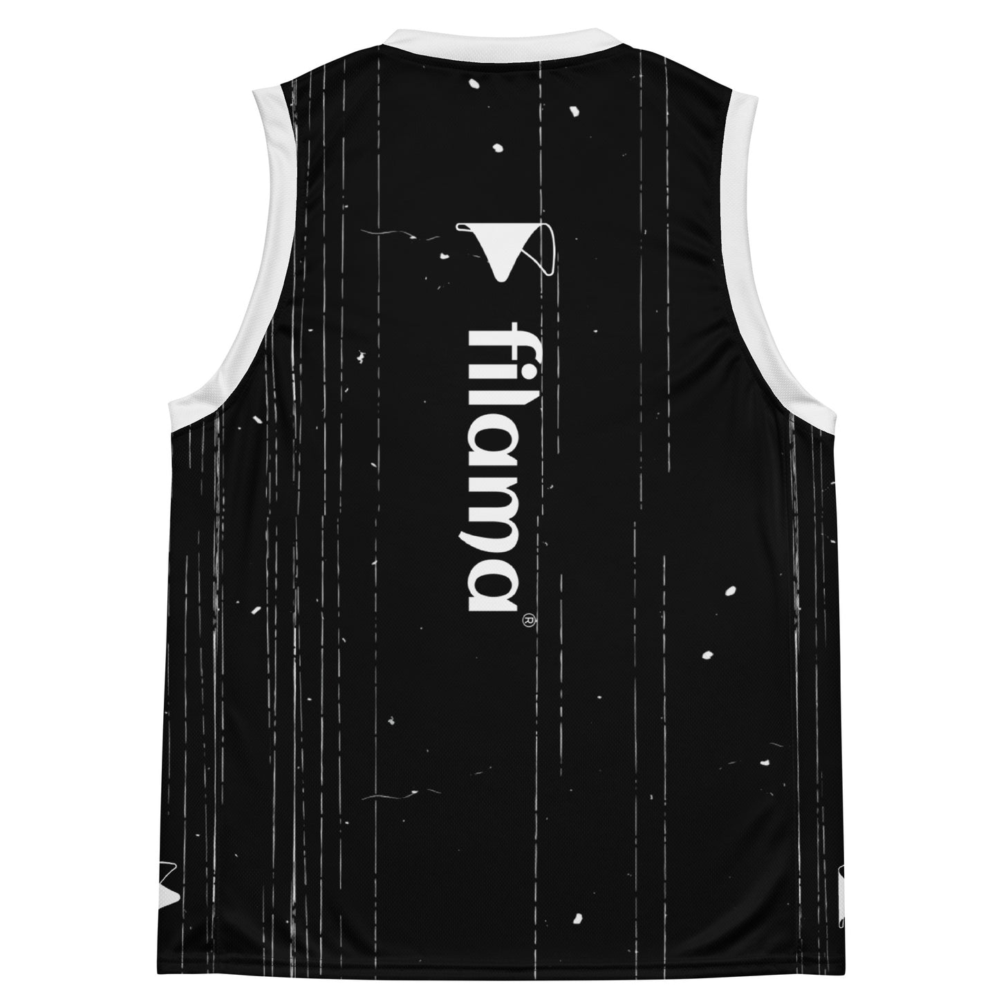 Recycled unisex basketball jersey