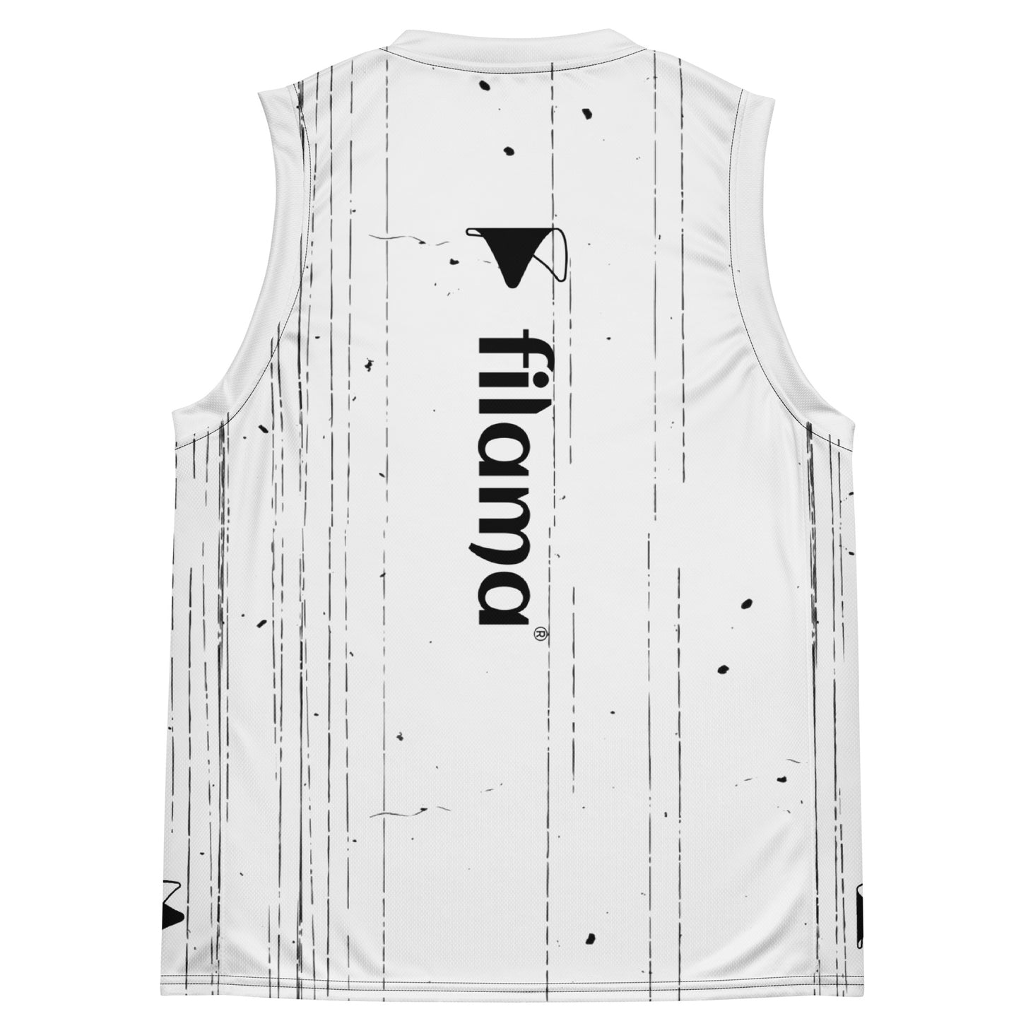 Recycled unisex basketball jersey