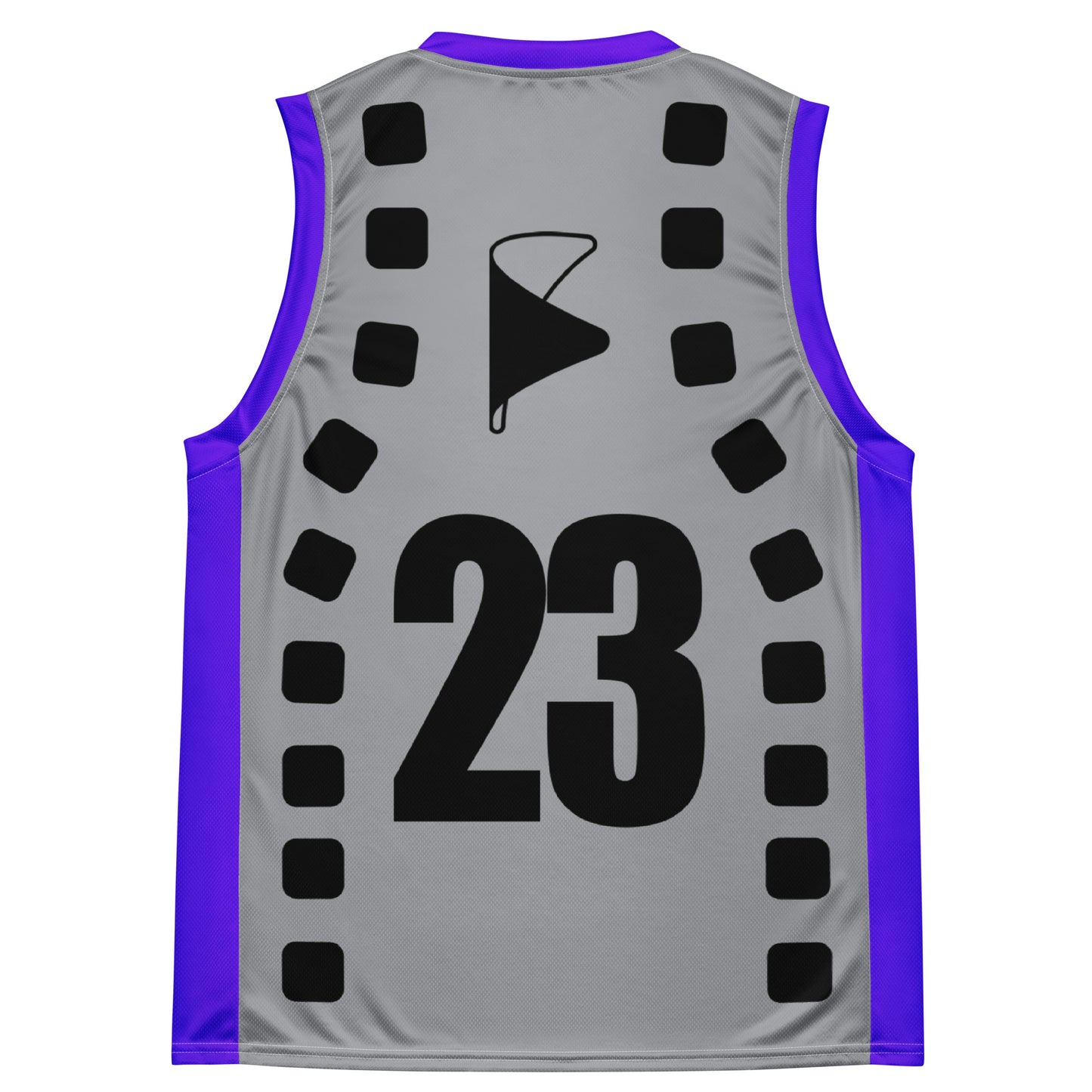 Recycled unisex basketball jersey