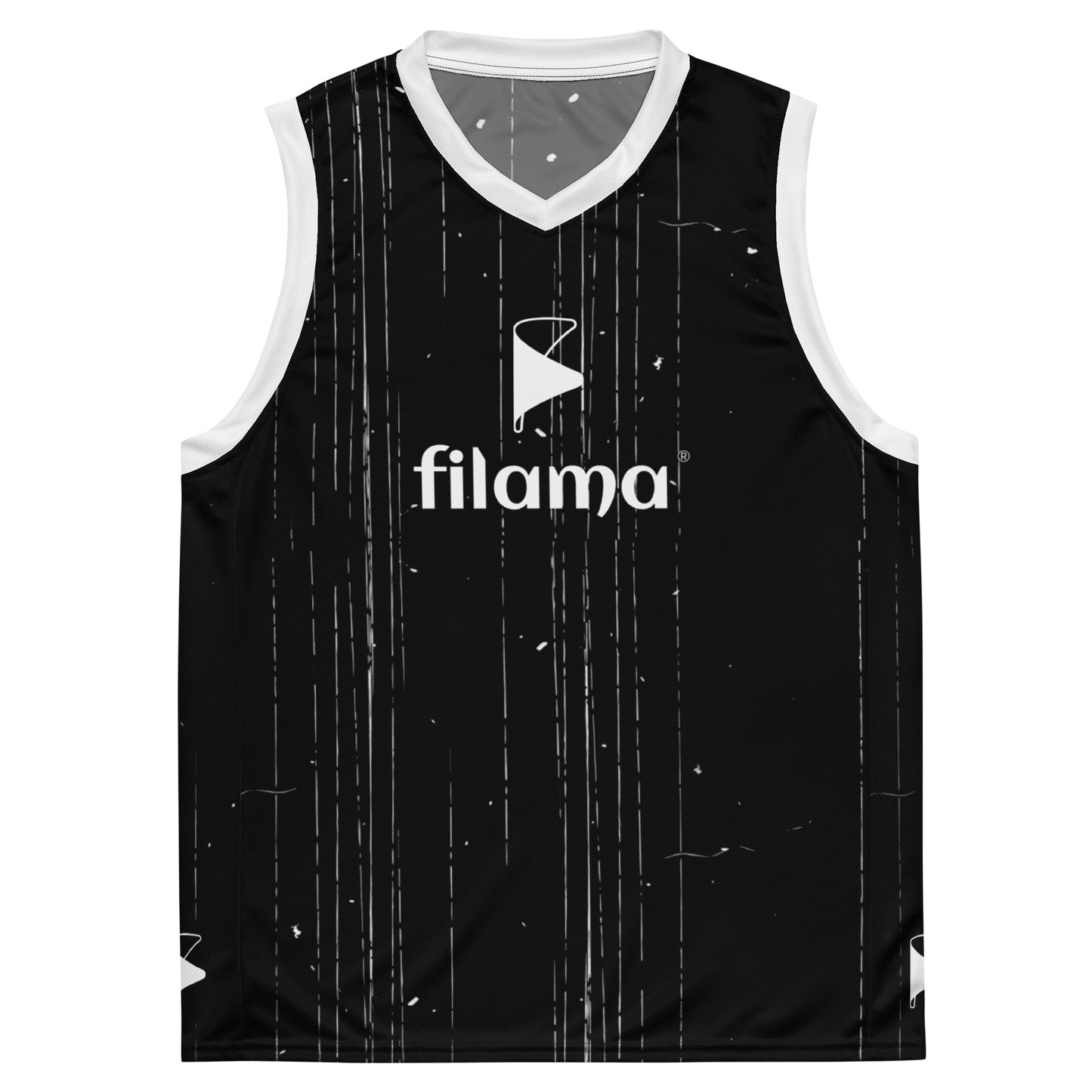 Recycled unisex basketball jersey