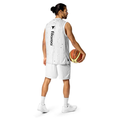 Recycled unisex basketball jersey