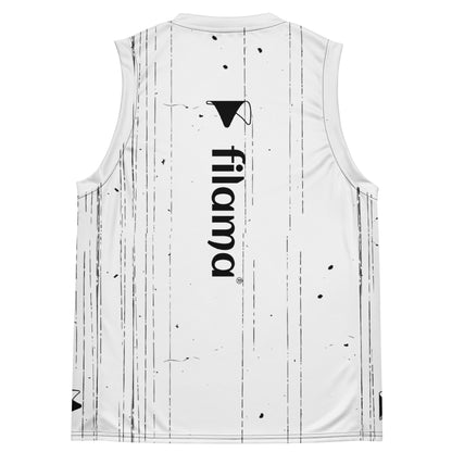 Recycled unisex basketball jersey