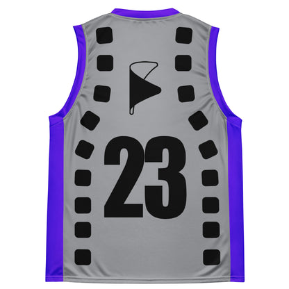 Recycled unisex basketball jersey