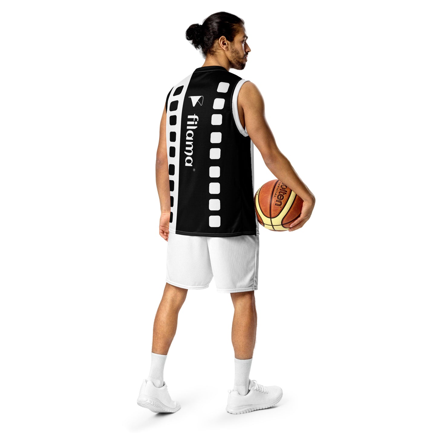 Recycled unisex basketball jersey