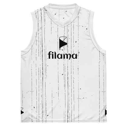 Recycled unisex basketball jersey