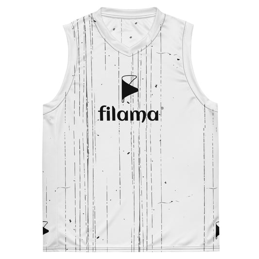 Recycled unisex basketball jersey