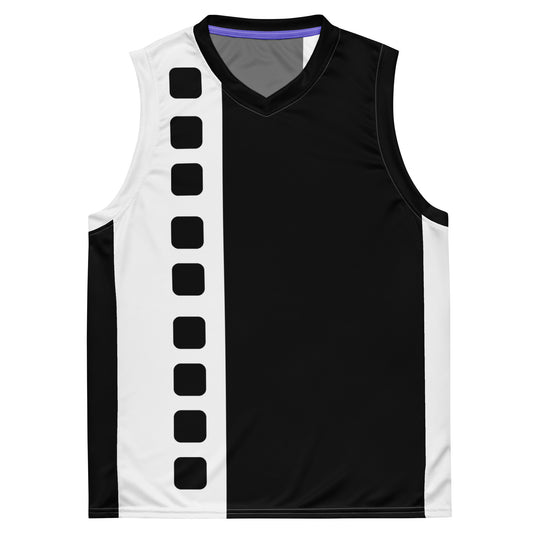 Recycled unisex basketball jersey
